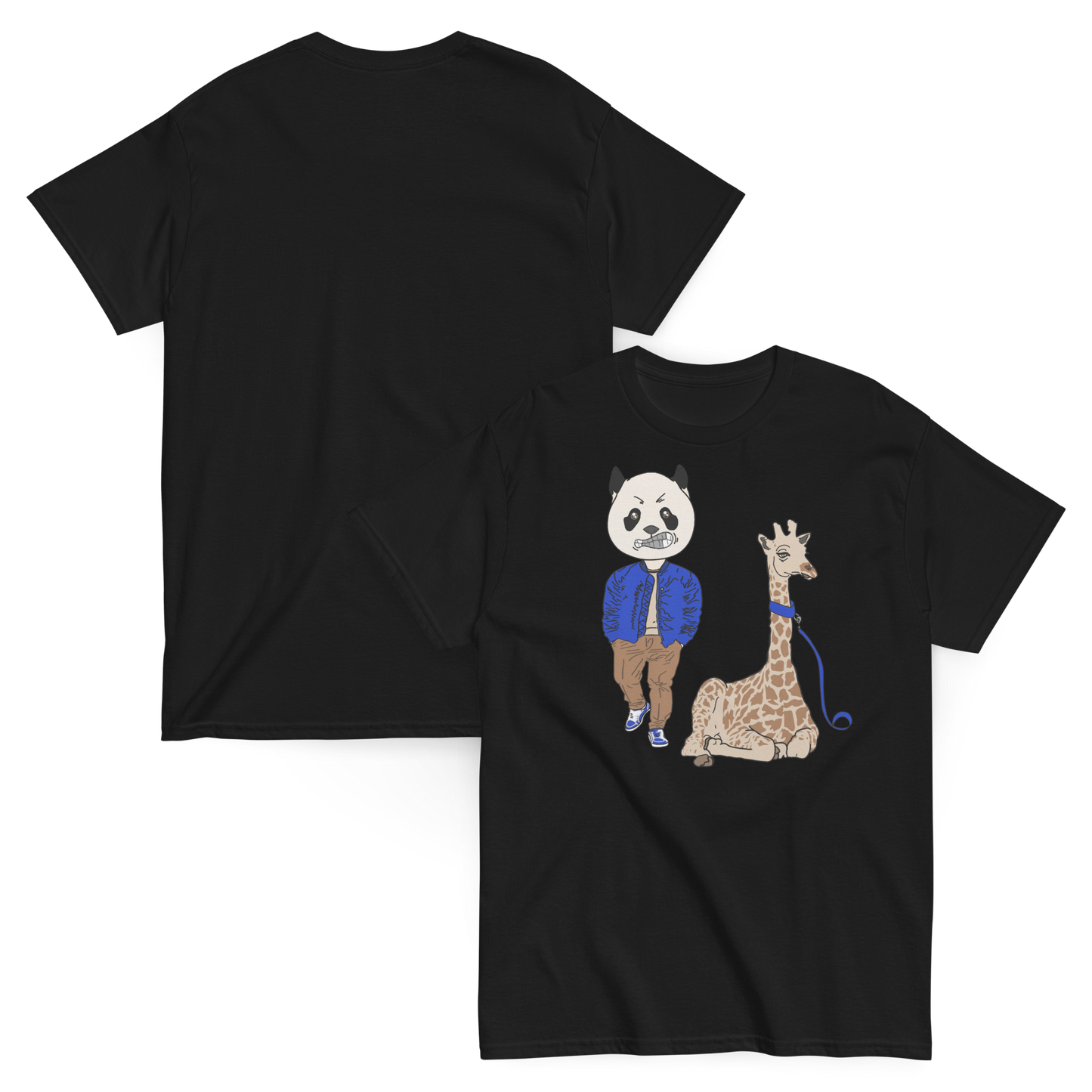 “The Panada and the Giraffe” Unisex classic tee