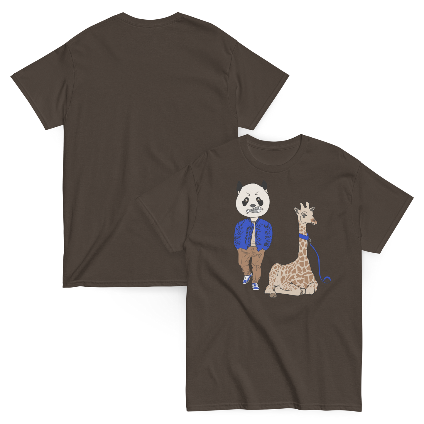 “The Panada and the Giraffe” Unisex classic tee