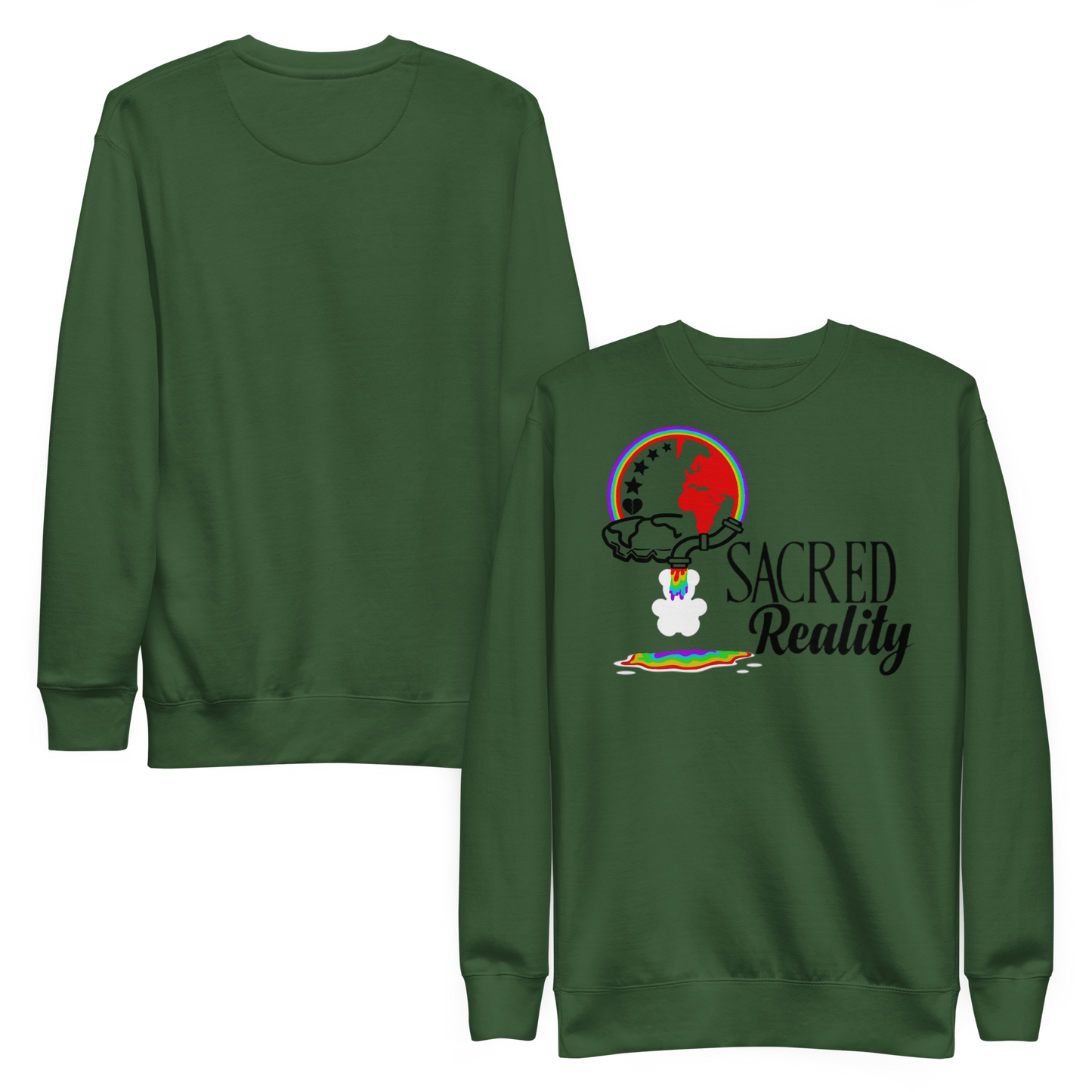 "Sacred Reality" Unisex Premium Sweatshirt